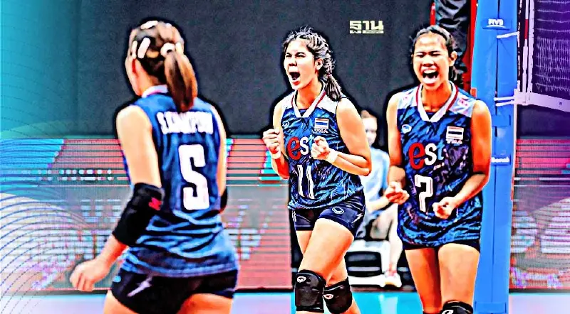 วอลเลย์บอลหญิง U19 ชิงแชมป์โลก 2023 รอบจัดอันดับ ไทย ชนะ บัลแกเรีย