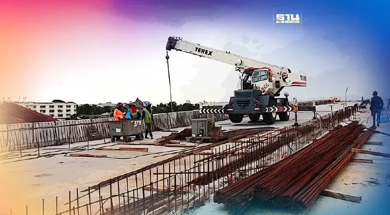 "ชัชชาติ" ลงพื้นที่สแกนแผนก่อสร้าง "สะพานข้ามแยกถนนเทพรักษ์"