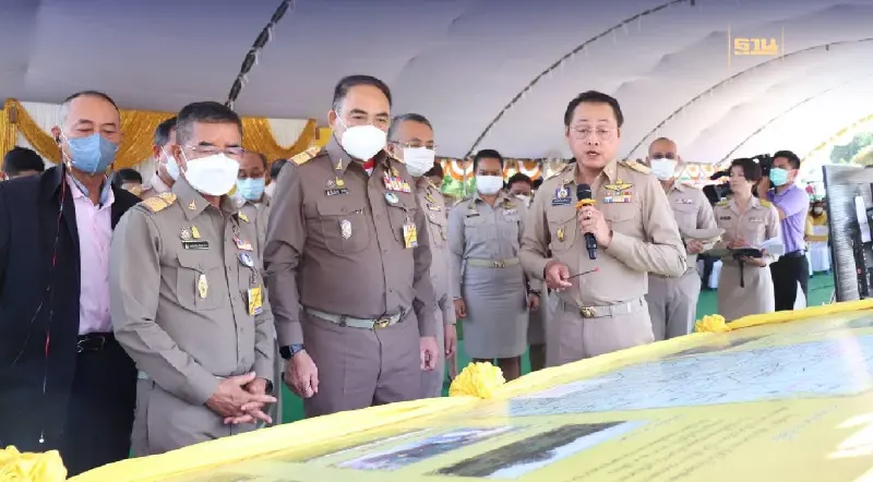 องคมนตรีติดตามและขับเคลื่อนโครงการอันเนื่องมาจากพระราชดำริ พื้นที่จังหวัดสุราษฎร์ธานี