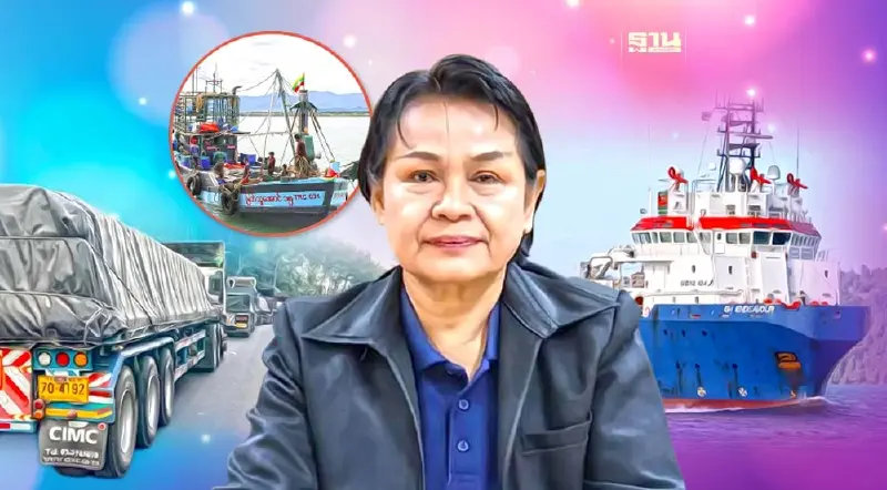 ค้าชายแดนไทย-เมียนมา  ฝั่งระนองวูบต่อเนื่อง