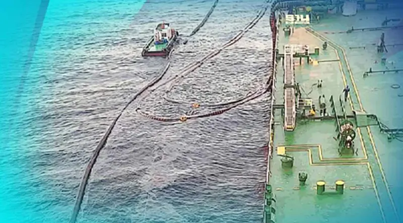 เกิดเหตุท่อจ่ายน้ำมันเรือบรรทุกสินค้าแตกรั่วกลางอ่าวศรีราชา เกิดเหตุท่อจ่ายน้ำมันเรือบรรทุกสินค้าแตกรั่วกลางอ่าวศรีราชา