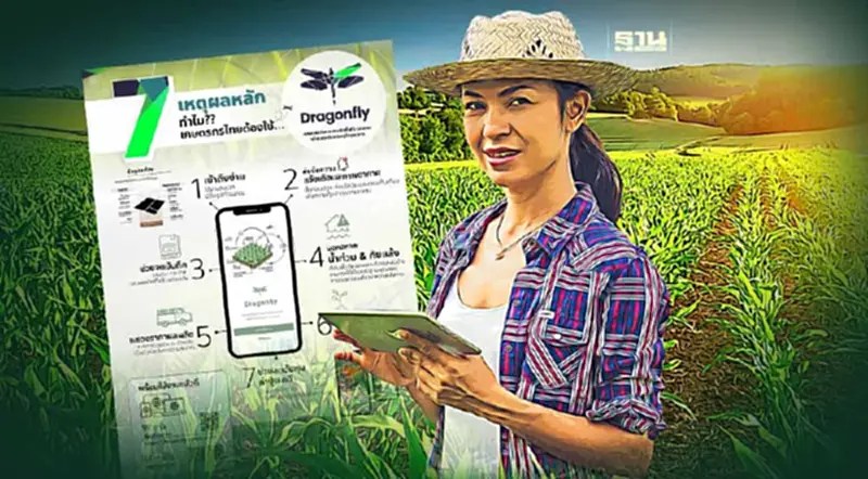 “จิสด้า” เปิด 7 เหตุผลหลักทำไมเกษตรกรไทยต้องใช้แพลตฟอร์ม Dragonfly “จิสด้า” เปิด 7 เหตุผลหลักทำไมเกษตรกรไทยต้องใช้แพลตฟอร์ม Dragonfly