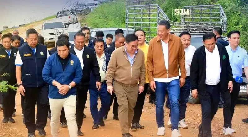 “นายกเศรษฐา”เยือนเชียงใหม่ เยี่ยมชมโครงการอุโมงค์ผันน้ำแม่งัด-แม่กวง