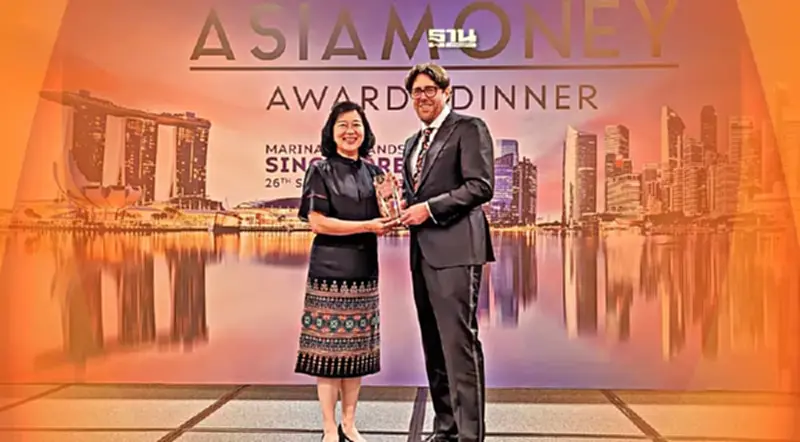 ASIAMONEY มอบรางวัล ยก“ซีพีเอฟ”โดดเด่นที่สุดแห่งเอเชียในธุรกิจเกษตร ASIAMONEY มอบรางวัล ยก“ซีพีเอฟ”โดดเด่นที่สุดแห่งเอเชียในธุรกิจเกษตร