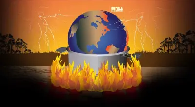 โลกร้อนเป็นไฟ ซัมเมอร์นี้ทุบสถิติร้อนที่สุด เสี่ยงทั้งไฟป่าและน้ำท่วม    