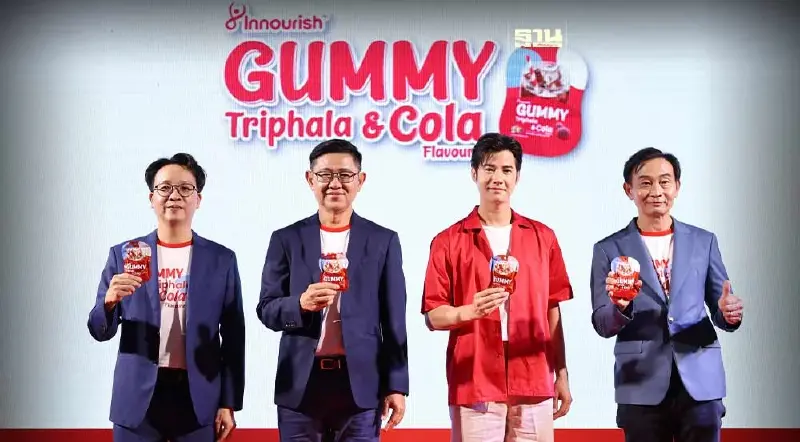"อินโนบิก นูทริชั่น" ผุดกัมมี่ตรีผลา-โคล่าตอบโจทย์คนรุ่นใหม่รักสุขภาพ