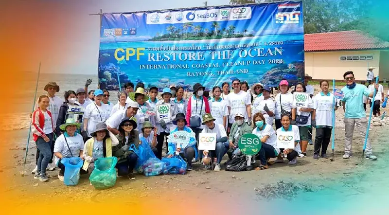 ซีพีเอฟผนึกจิตอาสาและชุมชนร่วมดูแลท้องทะเลเก็บขยะชายหาด 7 จุด 7 จังหวัด