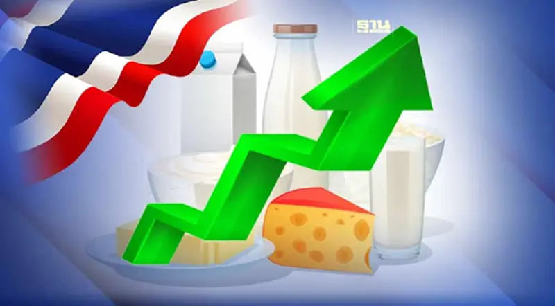 “นมและผลิตภัณฑ์นมไทย”โตพุ่งต่อเนื่อง อาเซียนเบอร์หนึ่ง 7 เดือน 8.3 % “นมและผลิตภัณฑ์นมไทย”โตพุ่งต่อเนื่อง อาเซียนเบอร์หนึ่ง 7 เดือน 8.3 %