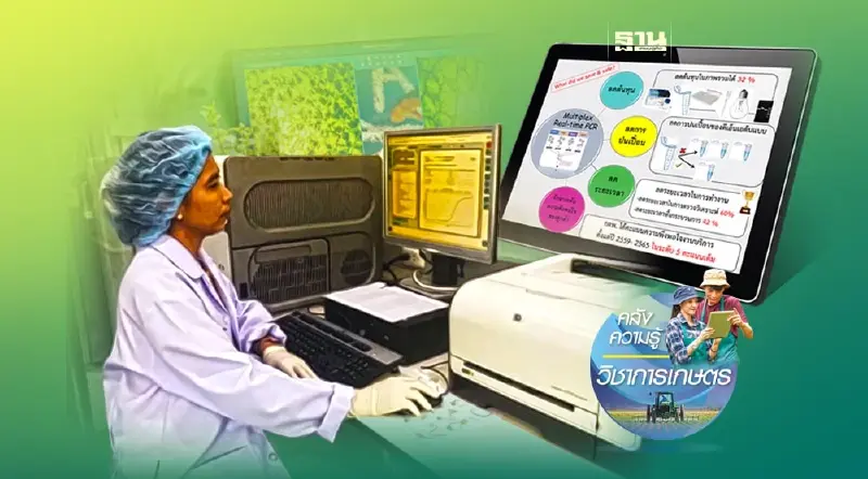 กรมวิชาการเกษตร ดันนวัตกรรมตรวจวิเคราะห์จีเอ็มโอ ลดต้นทุน-ขั้นตอนการตรวจ