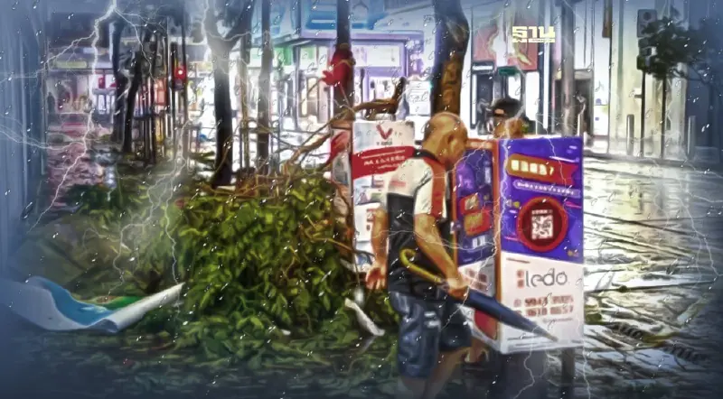 ไต้ฝุ่น "เซาลา" ขึ้นฝั่งที่มณฑลกวางตุ้งของจีนแล้ว หลังถล่มฮ่องกง-มาเก๊า