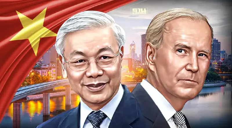 ไบเดนเยือนฮานอย ประกาศ “หุ้นส่วนยุทธศาสตร์รอบด้าน” คานอิทธิพลจีน