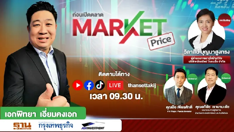 อัตราผลตอบแทนพันธบัตรรัฐบาลสหรัฐที่ปรับตัวสูงขึ้น | MARKET PRICE