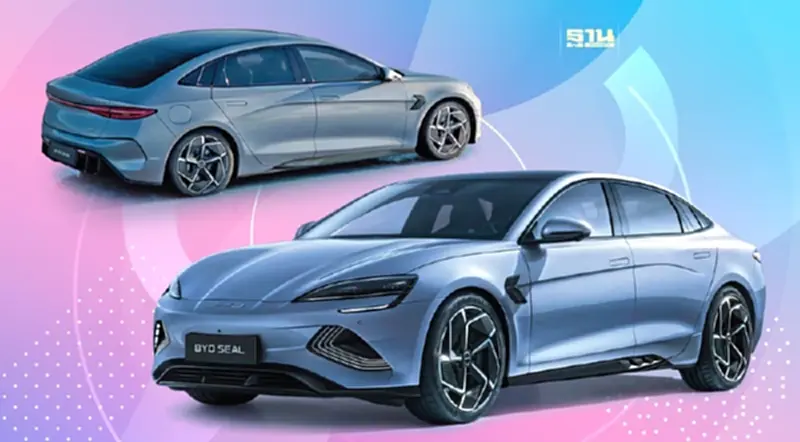 BYD Seal ราคา 1.325 ล้านบาท ซัดโตโยต้า คัมรี่ - ฮอนด้า แอคคอร์ด BYD Seal ราคา 1.325 ล้านบาท ซัดโตโยต้า คัมรี่ - ฮอนด้า แอคคอร์ด