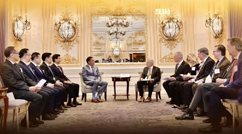 นายกฯพบสภาธุรกิจสหรัฐฯ-อาเซียน ชวนลงทุนไทยยุคเศรษฐกิจใส่ “เกียร์สูง” นายกฯพบสภาธุรกิจสหรัฐฯ-อาเซียน ชวนลงทุนไทยยุคเศรษฐกิจใส่ “เกียร์สูง”