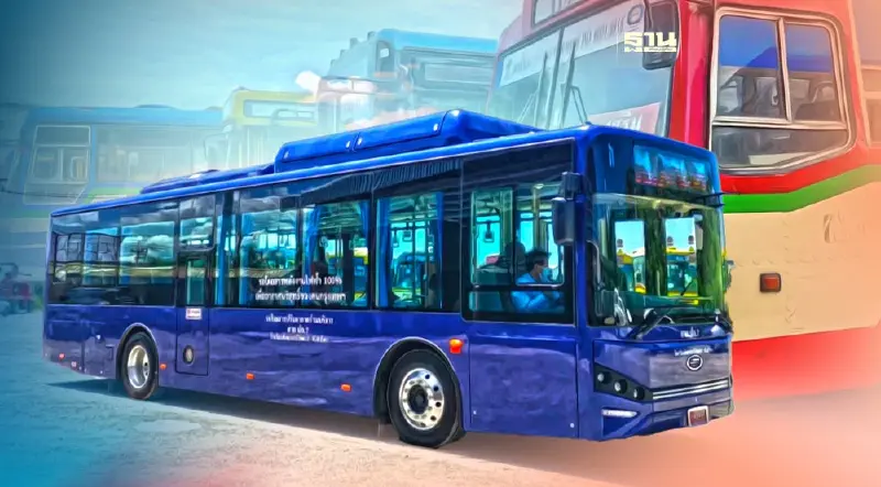 "ขสมก." เร่งเครื่องจัดหารถเมล์ไฟฟ้า 2 พันคัน รับแผนฟื้นฟูกิจการ