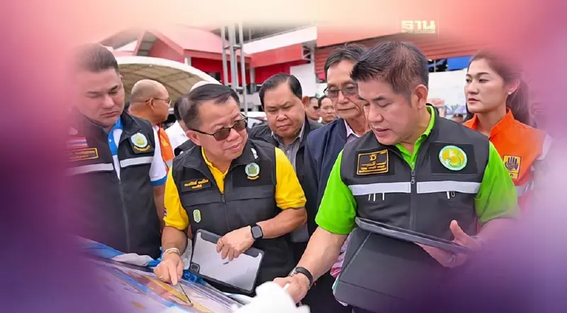 ธรรมนัส สั่งเร่งระบายน้ำลงโขง กู้วิกฤตน้ำท่วมอุบลฯ