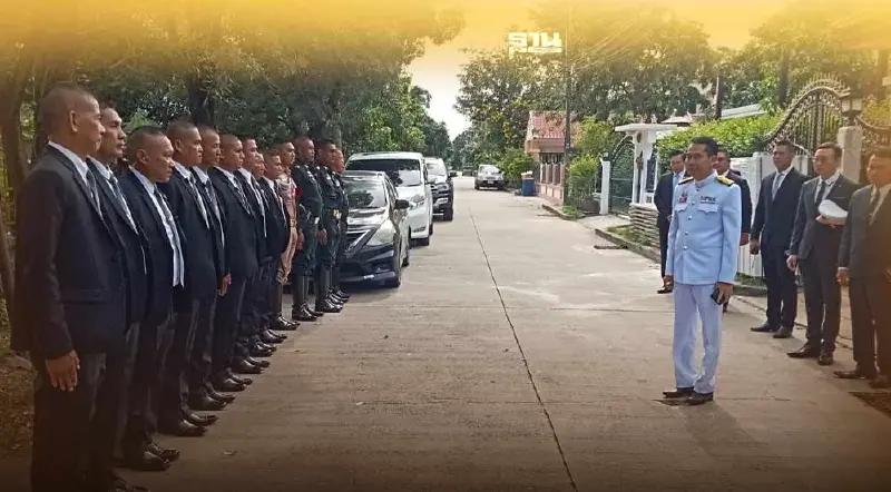 ส่องทีมอารักขา "สุทิน คลังแสง" ศรภ.จัดเต็มคุ้มกันรมว.กลาโหม