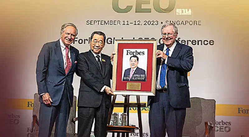 Forbes มอบรางวัลเกียรติยศ LIFETIME ACHIEVEMENT แก่ "เจ้าสัวธนินท์”เครือซีพี Forbes มอบรางวัลเกียรติยศ LIFETIME ACHIEVEMENT แก่ "เจ้าสัวธนินท์”เครือซีพี