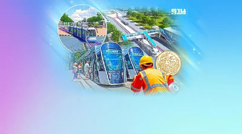 ดีเลย์ 2 ปี “คมนาคม” สั่งรื้อแผนสร้างแทรมภูเก็ต 3.3 หมื่นล้าน