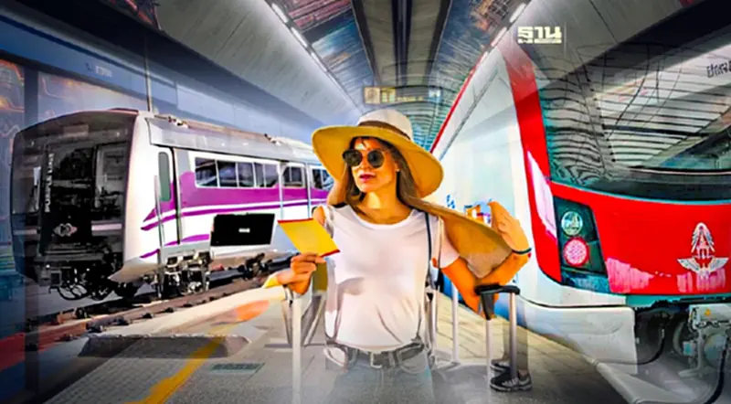 “กรมราง” เปิดยอดผู้โดยสาร 7 วัน แตะ 1.1 ล้านคน รับนโยบายรถไฟฟ้า 20 บาท “กรมราง” เปิดยอดผู้โดยสาร 7 วัน แตะ 1.1 ล้านคน รับนโยบายรถไฟฟ้า 20 บาท