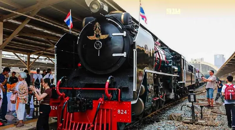 รฟท.จัด รถจักรไอน้ำขบวนพิเศษ เส้นทางกรุงเทพ – อยุธยา ในวันปิยมหาราช 23 ตุลาคม