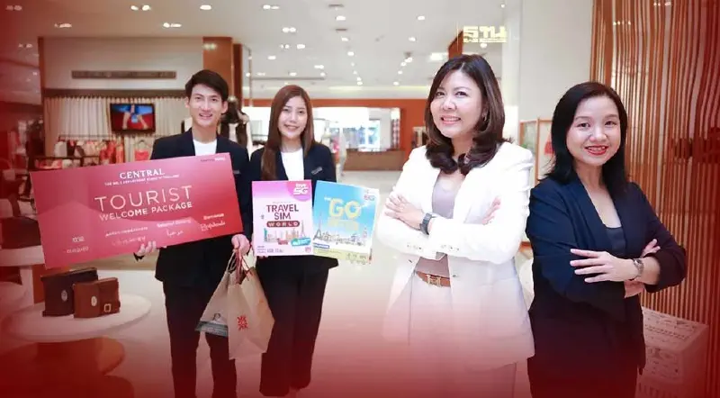 “TRUE-DTAC” ผนึกห้างสรรพสินค้าอัดแคมเปญจับนักท่องเที่ยว