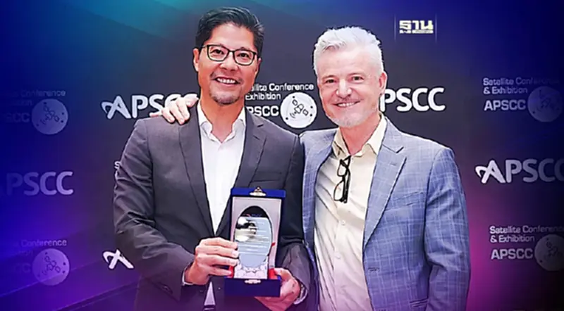 “ปฐมภพ” รับรางวัลผู้บริหารธุรกิจดาวเทียมดีเด่นแห่งเอเช๊ยแปซิฟิก ปี 2566 “ปฐมภพ” รับรางวัลผู้บริหารธุรกิจดาวเทียมดีเด่นแห่งเอเช๊ยแปซิฟิก ปี 2566