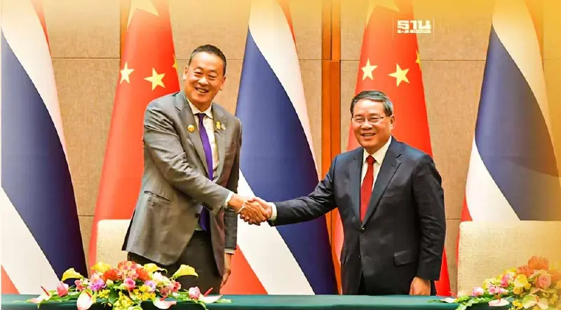นายกฯ ไทย-จีน กระชับความร่วมมือ "การค้า-ท่องเที่ยว-ความมั่นคง"