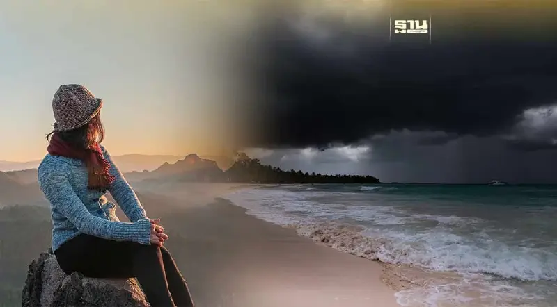 มวลอากาศเย็นปกคลุมไทยตอนบน เตือน"กทม.-ใต้"ฝนตกหนัก 60-70%