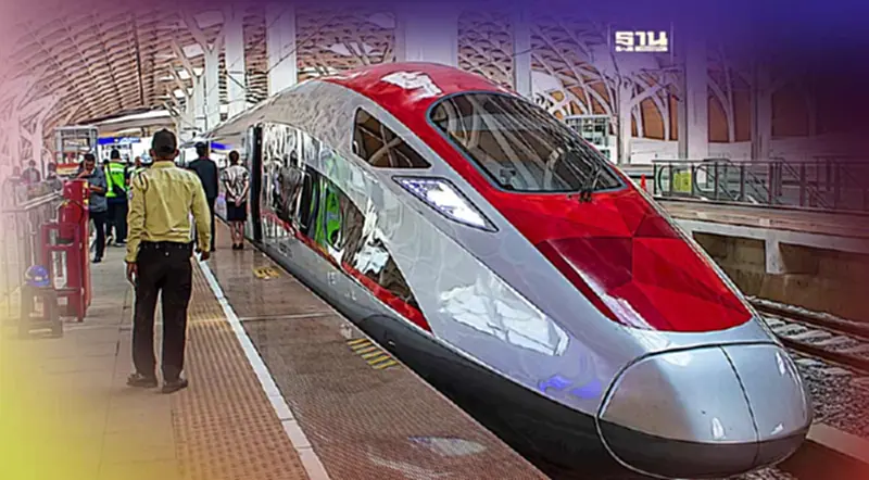 อินโดฯ ดีเดย์ให้บริการรถไฟความเร็วสูงขบวนแรกในอาเซียนจันทร์นี้ (2 ต.ค.) อินโดฯ ดีเดย์ให้บริการรถไฟความเร็วสูงขบวนแรกในอาเซียนจันทร์นี้ (2 ต.ค.)