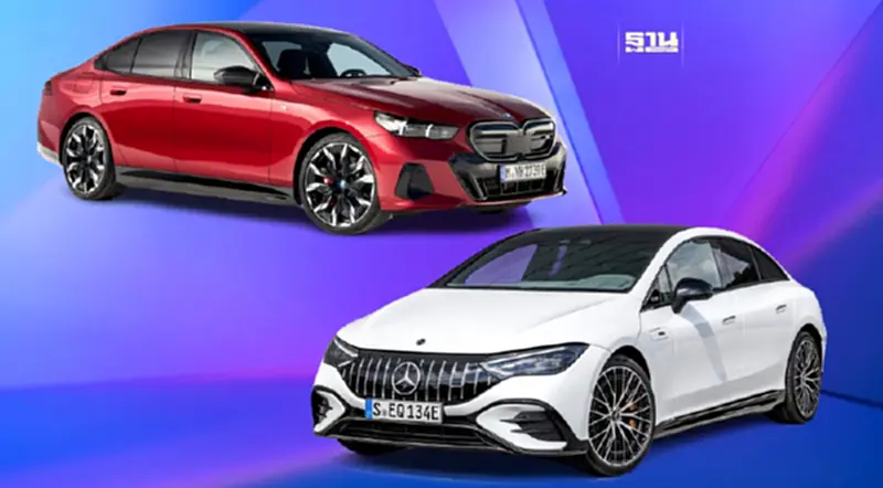 เยอรมันเปิดศึก EV พันธุ์ดุ BMW i5 M60 ปะทะ Mercedes-AMG EQE 53 เยอรมันเปิดศึก EV พันธุ์ดุ BMW i5 M60 ปะทะ Mercedes-AMG EQE 53