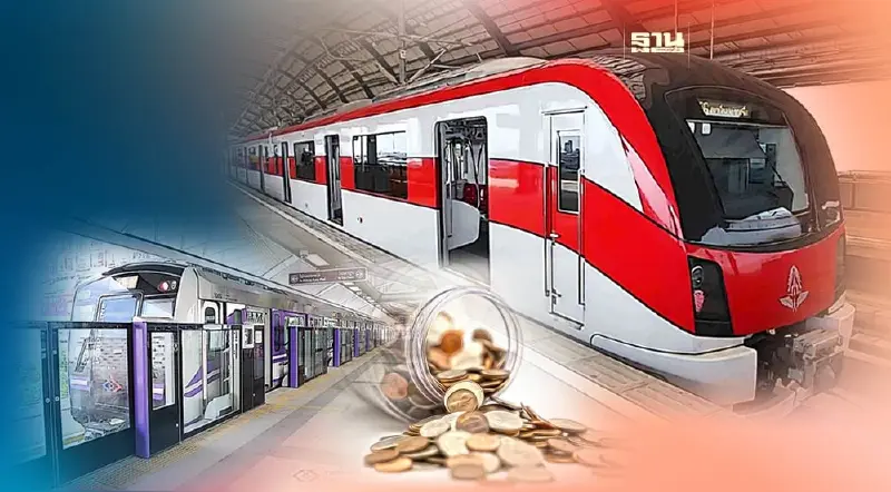 เริ่มวันนี้ รถไฟฟ้า 20 บาทตลอดสาย สายสีแดง สายสีม่วง หลังครม.อนุมัติ