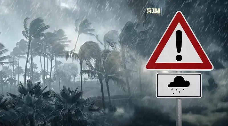 เตือนพื้นที่เสี่ยง! ตั้งแต่ภาคกลางลงไปยังมีฝนตกหนัก