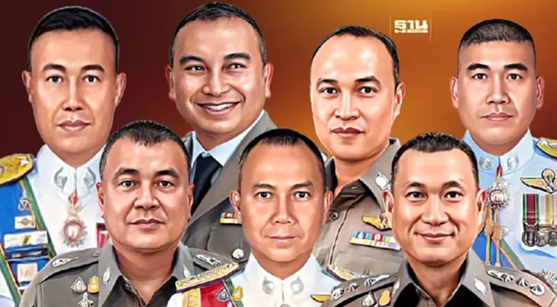 เปิดโผนายพลตำรวจระดับ ผบช. 16 ตำแหน่ง “อิทธิพล” คุม สตม. “อาชยน”นั่ง กมค. เปิดโผนายพลตำรวจระดับ ผบช. 16 ตำแหน่ง “อิทธิพล” คุม สตม. “อาชยน”นั่ง กมค.