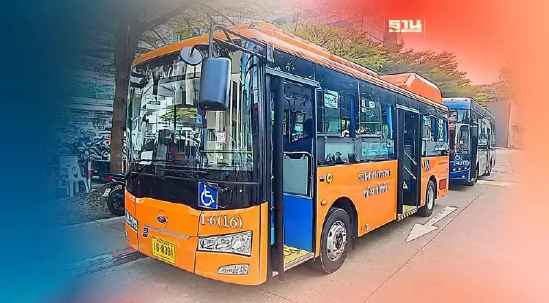 ไทยสมายล์บัส  เปิด 10 เส้นทาง "ฟีดเดอร์รถเมล์ไฟฟ้า" จ่าย 10 บาทตลอดสาย