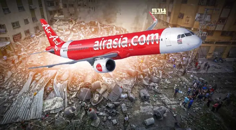 “แอร์เอเชีย”พาคนไทยจากอิสราเอลกลับบ้าน เริ่ม 24 ต.ค.นี้