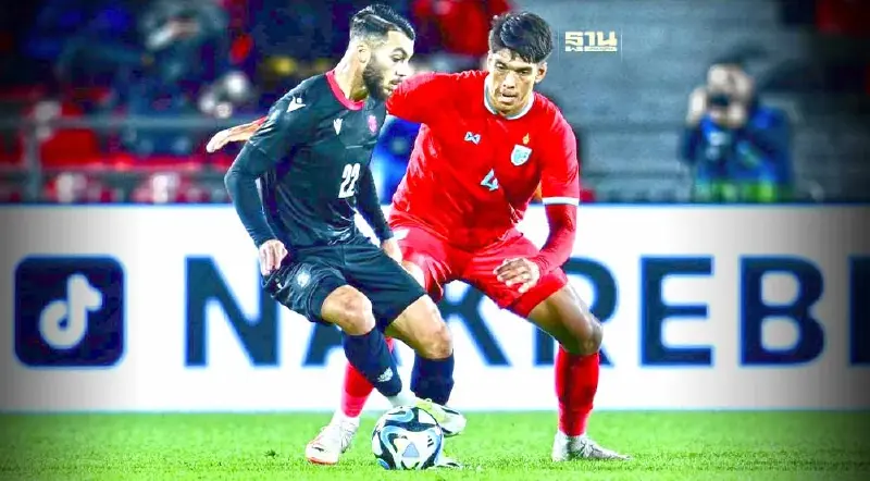 ผลบอลทีมชาติไทยล่าสุด อุ่นเครื่อง "จอร์เจีย" แพ้ยับ 0-8 ผลบอลทีมชาติไทยล่าสุด อุ่นเครื่อง "จอร์เจีย" แพ้ยับ 0-8