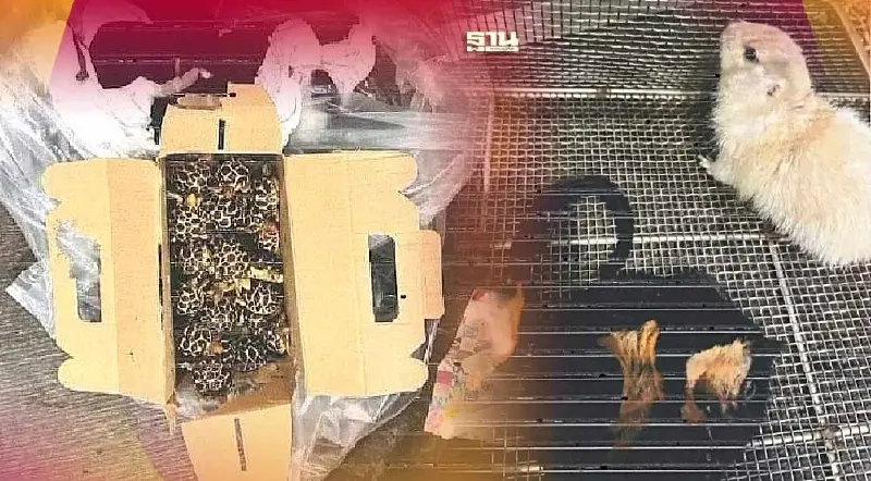 โอโห!สรุปมีสัตว์ป่า 25 ตัวผู้โดยสารลักลอบนำขึ้นเครื่องบินไทยเวียตเจ็ท