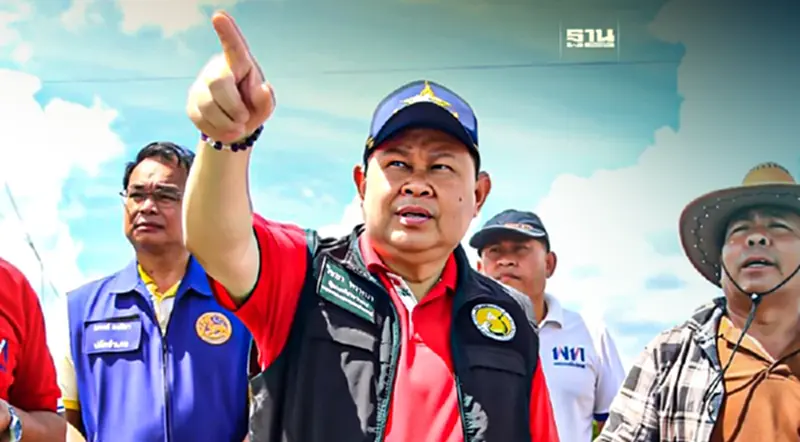 "รมช.ไชยา" ลุยตรวจโครงการชลประทานปล่อยร้าง "รมช.ไชยา" ลุยตรวจโครงการชลประทานปล่อยร้าง