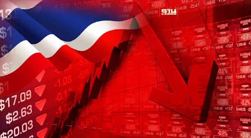 หุ้นไทย ปิดเช้า( 16 ต.ค) ร่วงหนัก 30.33 จุด กังวลสงครามรุนแรง