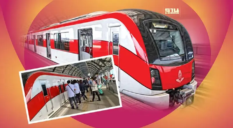 รถไฟฟ้าสายสีแดง ทุบสถิตินิวไฮ ยอดผู้โดยสารพุ่ง หลังคิด 20 บาทตลอดสาย