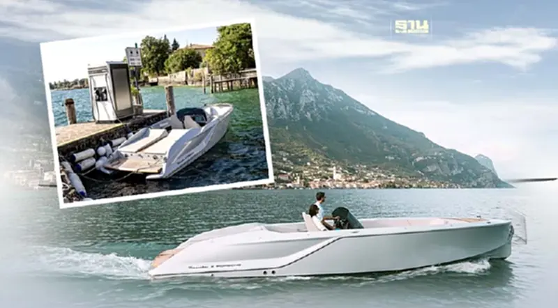 ปอร์เช่ ขายเรือพลังไฟฟ้า EV Frauscher x Porsche 850 Fantom Air ราคา 21 ล้านบาท ปอร์เช่ ขายเรือพลังไฟฟ้า EV Frauscher x Porsche 850 Fantom Air ราคา 21 ล้านบาท