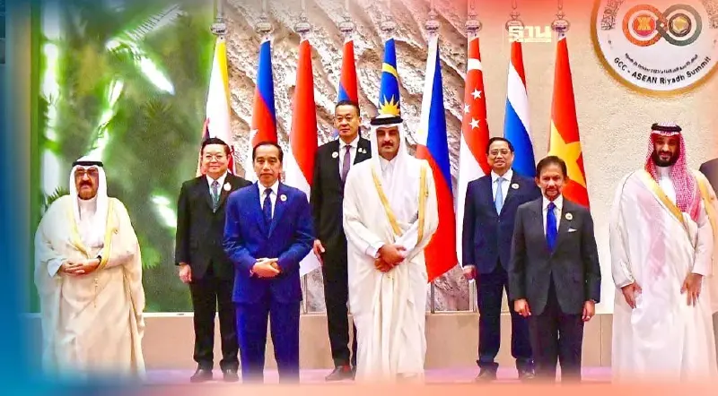 ผู้นำอาเซียน-6 ประเทศรัฐอ่าวอาหรับ เรียกร้องหยุดยิง-ปล่อยตัวประกันในกาซา