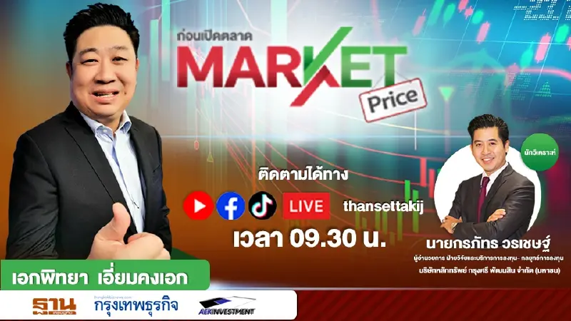 จับตาสงคราม หากไม่ขยายวงกว้างอาจเห็น Technical Rebound | MARKET PRICE