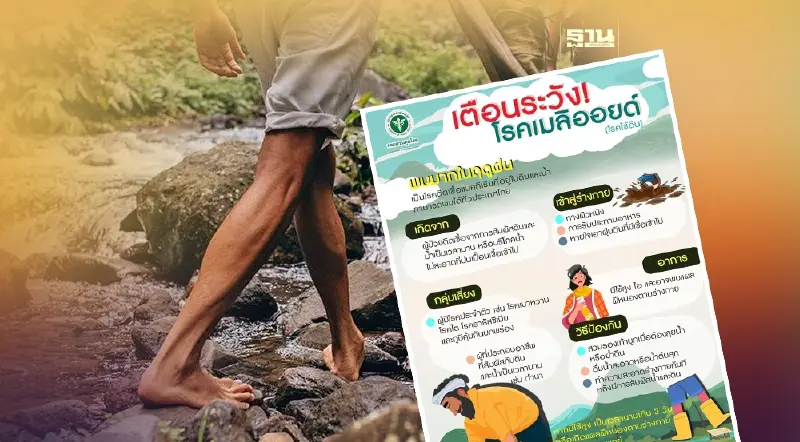 “โรคไข้ดิน” อาการและสาเหตุ กรมควบคุมโรค เผยพบเสียชีวิต 58 ราย