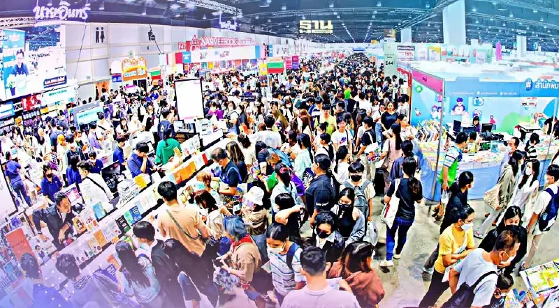 งานมหกรรมหนังสือระดับชาติ 2023 คึกคัก ลดสูงสุด 80% มีหนังสือล้านเล่มให้ช้อป