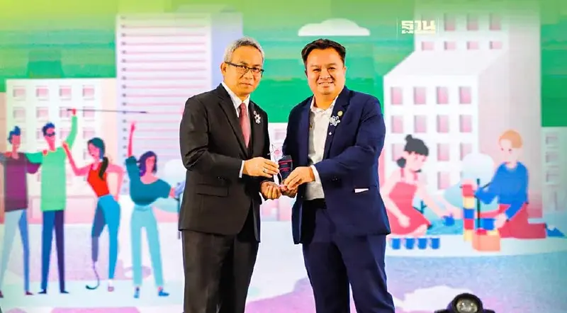 "ฐานเศรษฐกิจ" และสื่อเครือเนชั่น รับโล่รางวัล สื่อฯส่งเสริมคนพิการปี 2566