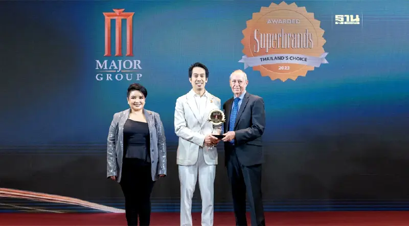 เมเจอร์ ซีนีเพล็กซ์ คว้ารางวัลสุดยอดแบรนด์แห่งปี “Superbrands Thailand 2023” เมเจอร์ ซีนีเพล็กซ์ คว้ารางวัลสุดยอดแบรนด์แห่งปี “Superbrands Thailand 2023”