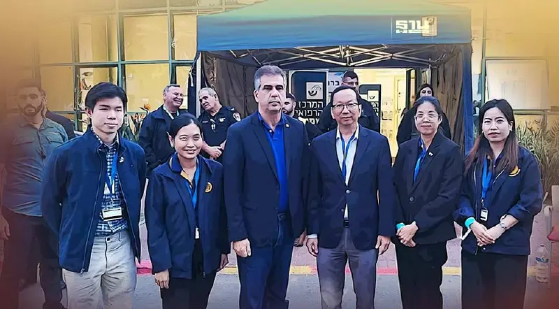 อิสราเอลเข้าเยี่ยม 10 คนไทยชุดแรก พร้อมให้คำมั่นช่วยเหลือเต็มที่
