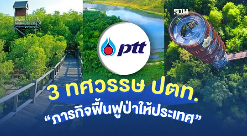 ปตท. กับ “ภารกิจฟื้นฟูป่าให้ประเทศไทย” ปตท. กับ “ภารกิจฟื้นฟูป่าให้ประเทศไทย”